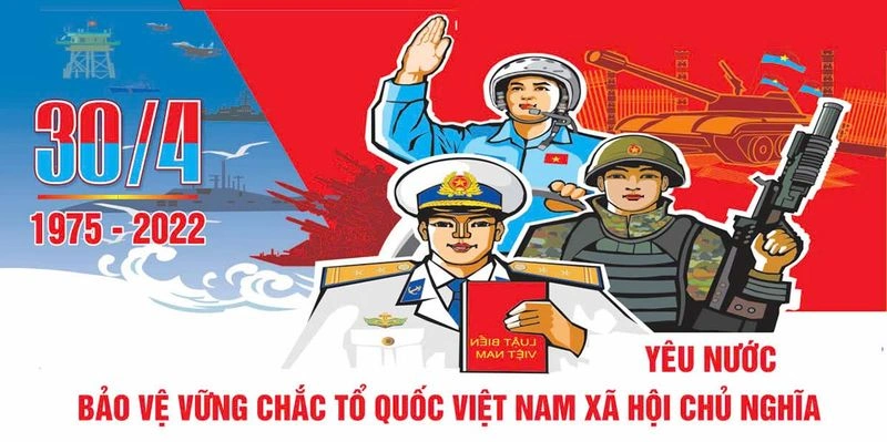 Mẫu Banner 30/4 và 1/5 Vector CDR - Thiết kế kỷ niệm ngày Giải phóng miền Nam