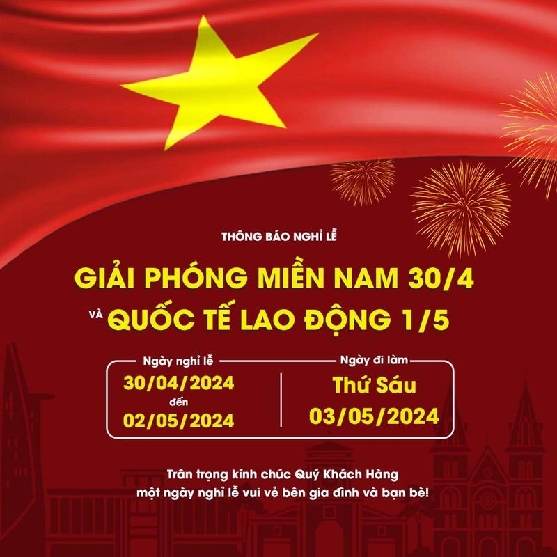 Mẫu Banner Chào Mừng 30/4 và 1/5 File PSD Chuyên Nghiệp - Tải Ngay