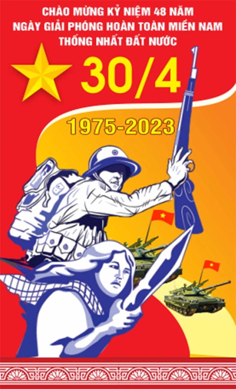 Mẫu phướn 30/4 và 1/5 file Corel (CDR) vector đẹp, chuyên nghiệp