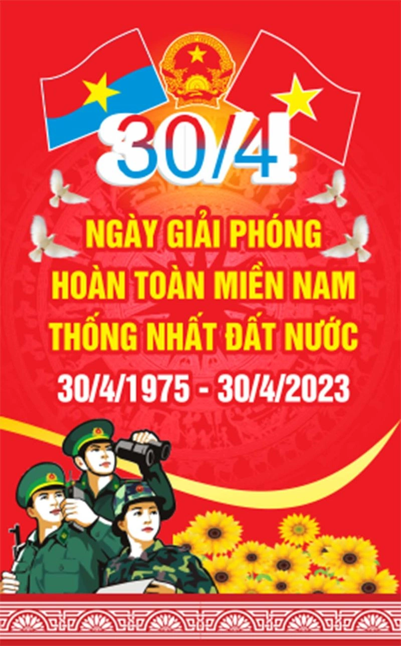 Mẫu phướn 30/4 và 1/5 file CDR thiết kế chuẩn, sắc nét cho in ấn