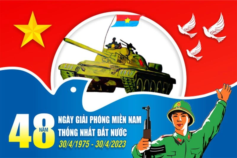 Mẫu Pano Chào Mừng Ngày Lễ 30/4 và 1/5 File Corel (CDR) Vector Chất Lượng Cao