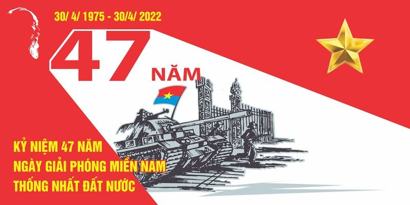 Mẫu Banner 30/4 và 1/5 File CDR Thiết Kế Đẹp, Sắc Nét