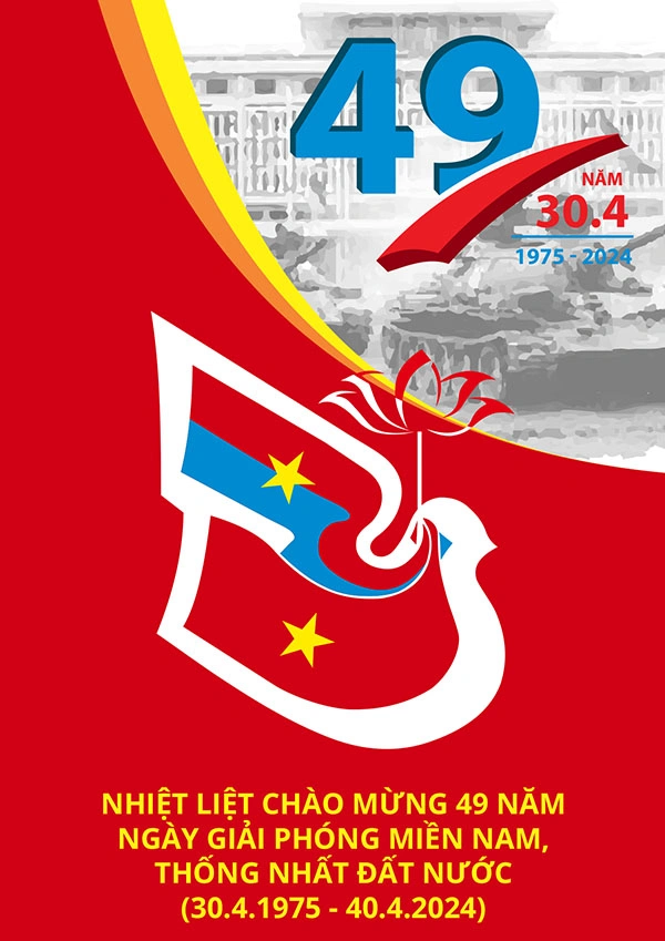 Mẫu Poster Chào Mừng Ngày 30/4 và 1/5 File PSD Chuyên Nghiệp - Thiết Kế Tuyên Truyền